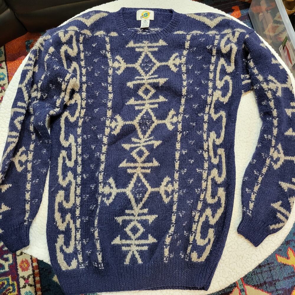Vintage Field Gear wool sweater 100% wool  size mens XLT